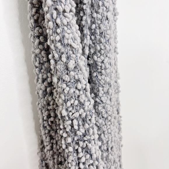 Anthropologie Sequin Chunky Knit Infinity Scarf - Picture 5 of 7